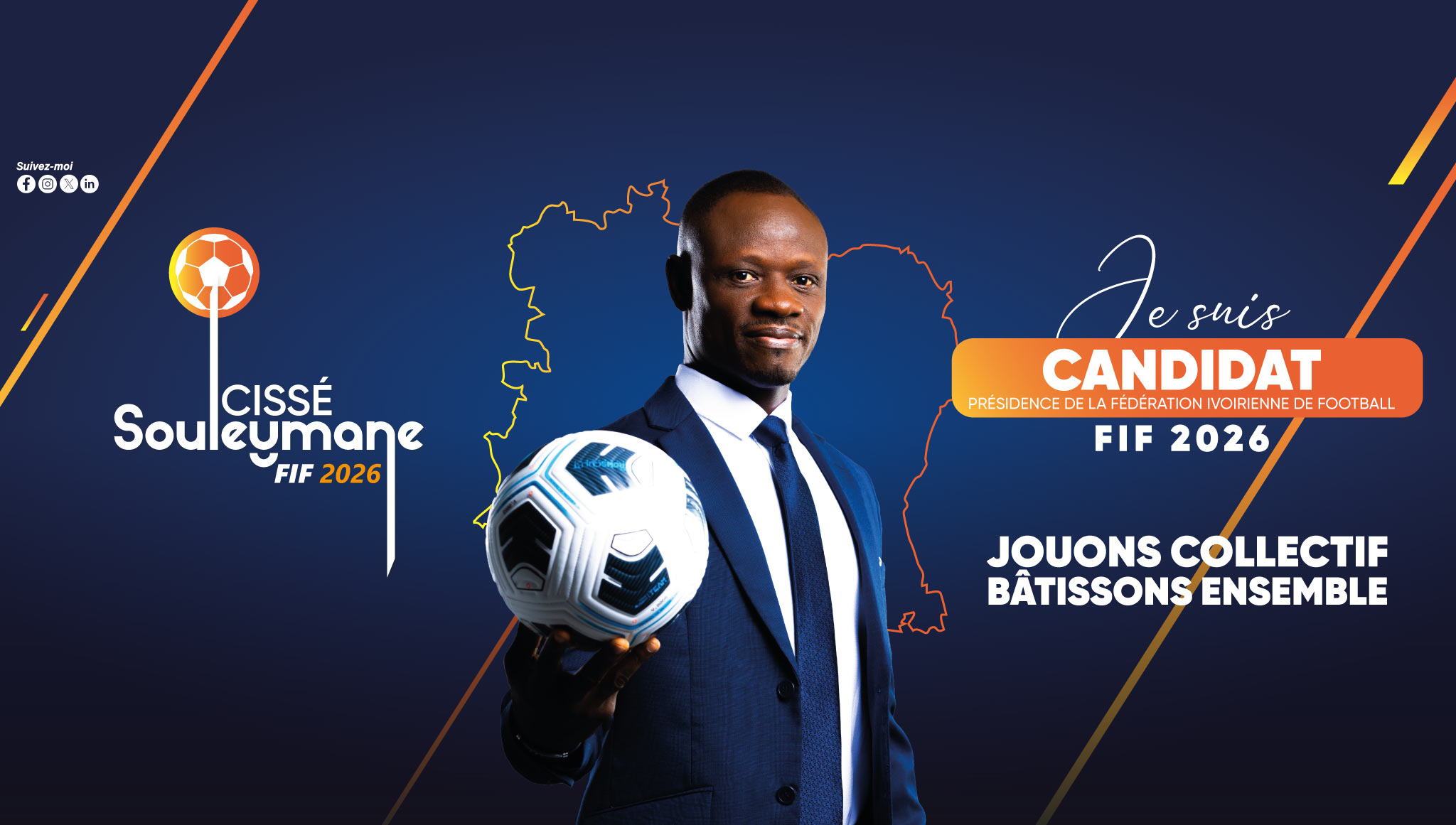 Souleymane Cissé annonce sa candidature à la présidence de la FIF